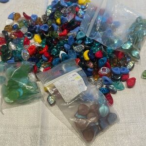 Colorful Glass Beads Assortment